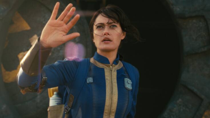 Lucy (Ella Purnell) sieht  endlich den Himmel.