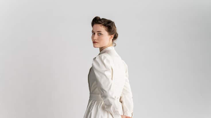 Ein «historisches» Gesicht? Dominique Devenport als Schwester Johanna Gabathuler in «Davos 1917».