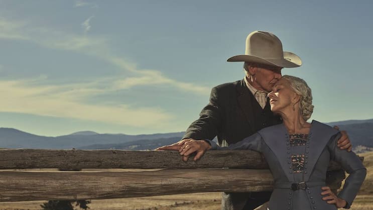 Jacob Dutton (Harrison Ford) mit seiner geliebten Ehefrau Cara (Helen Mirren) in «1923».