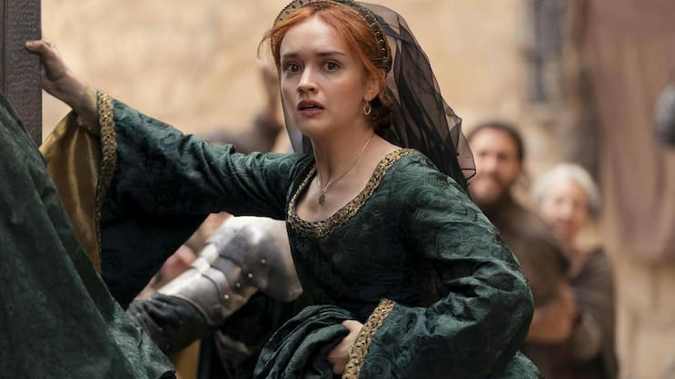 Die Grüne: Alicent Hohenturm (Olivia Cooke) will den Thron für ihren Sohn.