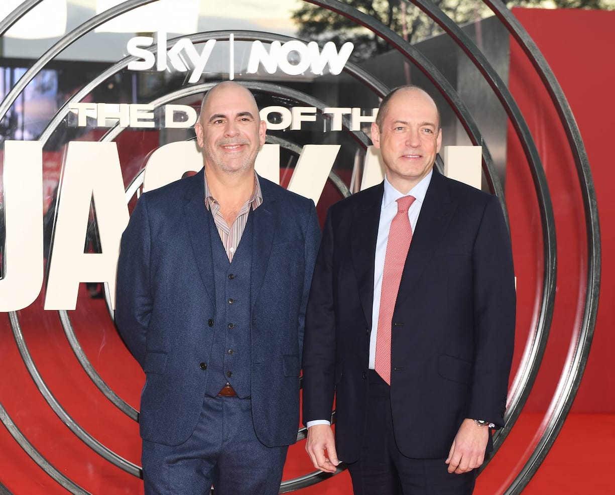 Die ausführenden Produzenten Nigel Marchant und Gareth Neame